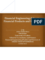 Lecture No.01 Introduction Financial - Engineering