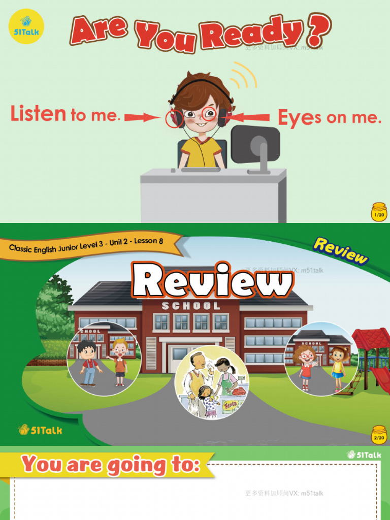 8、第八课 复习 Lesson 8 Review | PDF