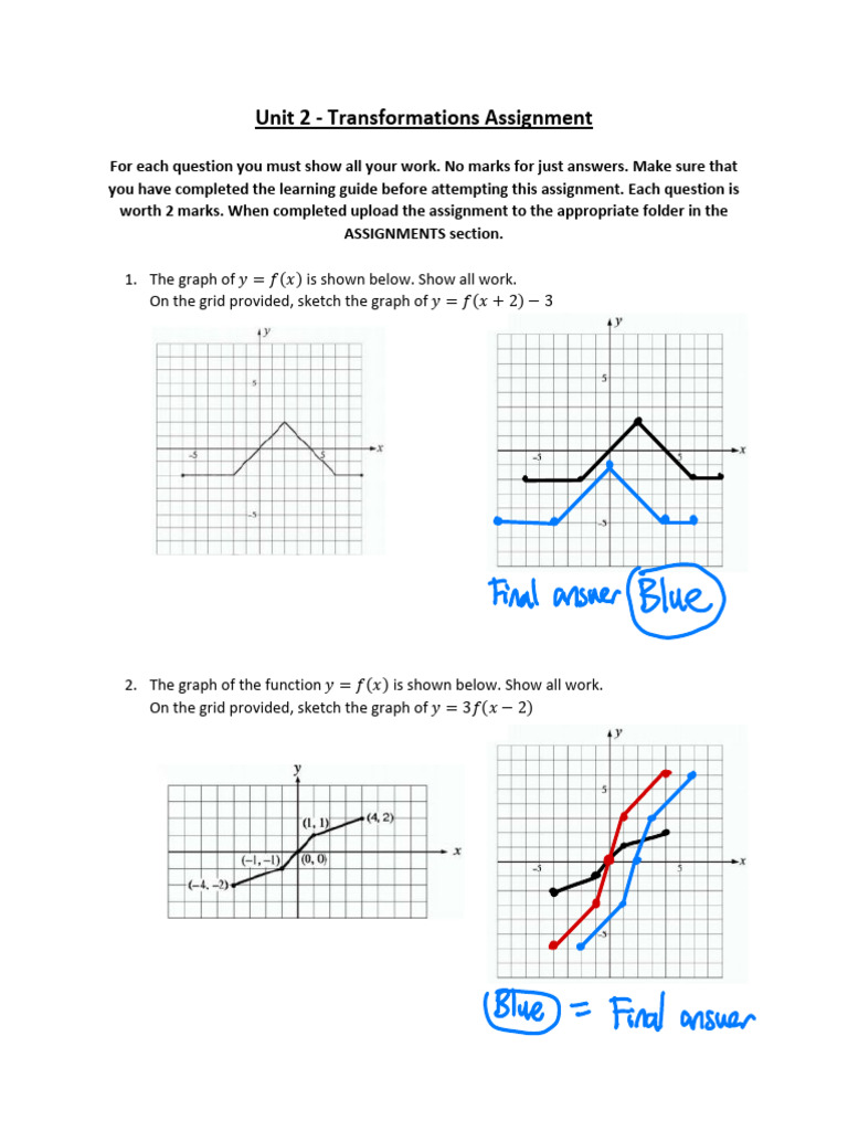 Transformations Assignment Guide | PDF | Chess | Chess Theory