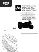 ヤマハ　YZF -R1/R1M(2020~)　サービスマニュアル Yamaha R6 Parts Catalogue Overview | PDF | Piston | Brake