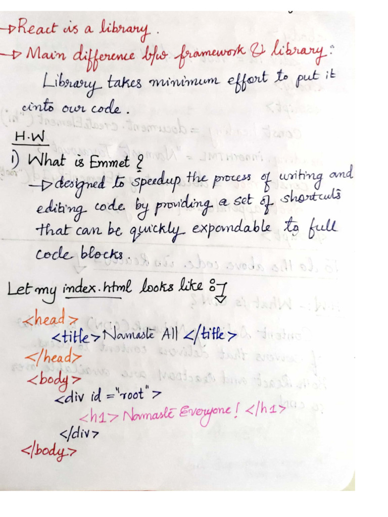 React Js Notes | PDF