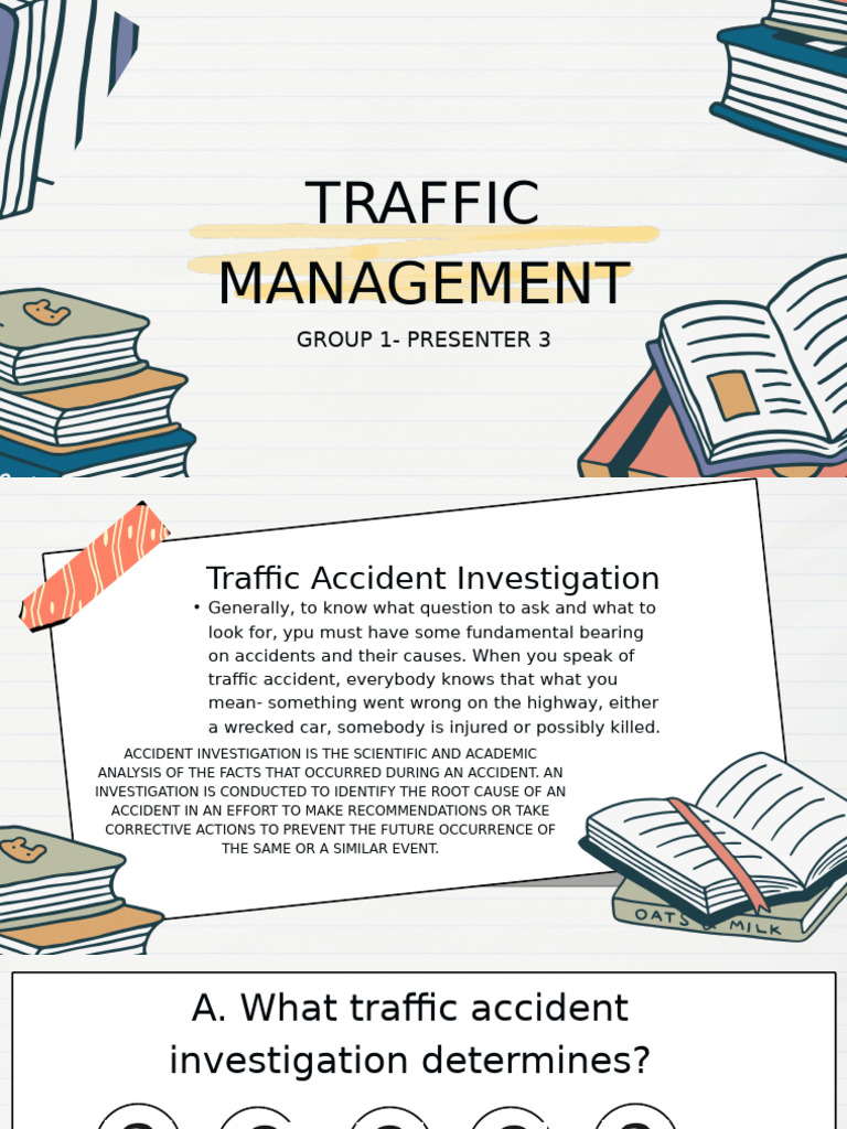 Traffic Accident Investigation Insights | PDF | Traffic Collision | Traffic