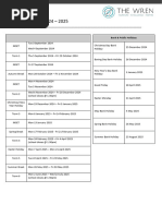 School Term Dates Calendar 2026 To 2027 | PDF | Observances