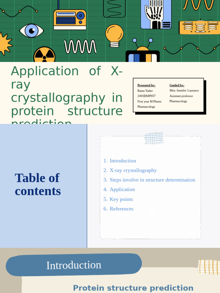 X-ray Crystallography in Protein Prediction | PDF | X Ray ...