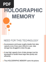 Download Ppt on Holographic Memory by Srinivas Av SN89331892 doc pdf