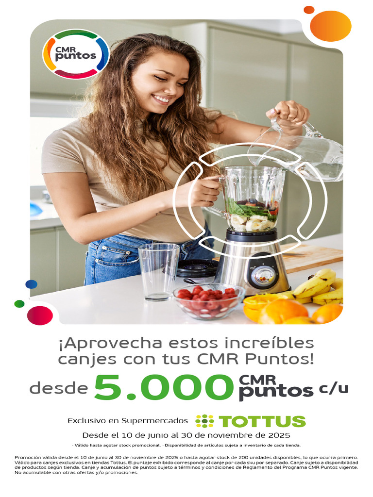 Canje CMR Puntos Tottus 2023 | PDF