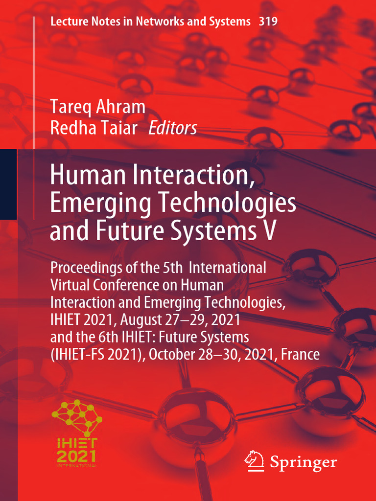 Human Interaction and Emerging Tech V | PDF | Wearable Technology ...