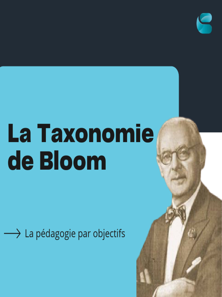 La Taxonomie de Bloom en Pédagogie | PDF