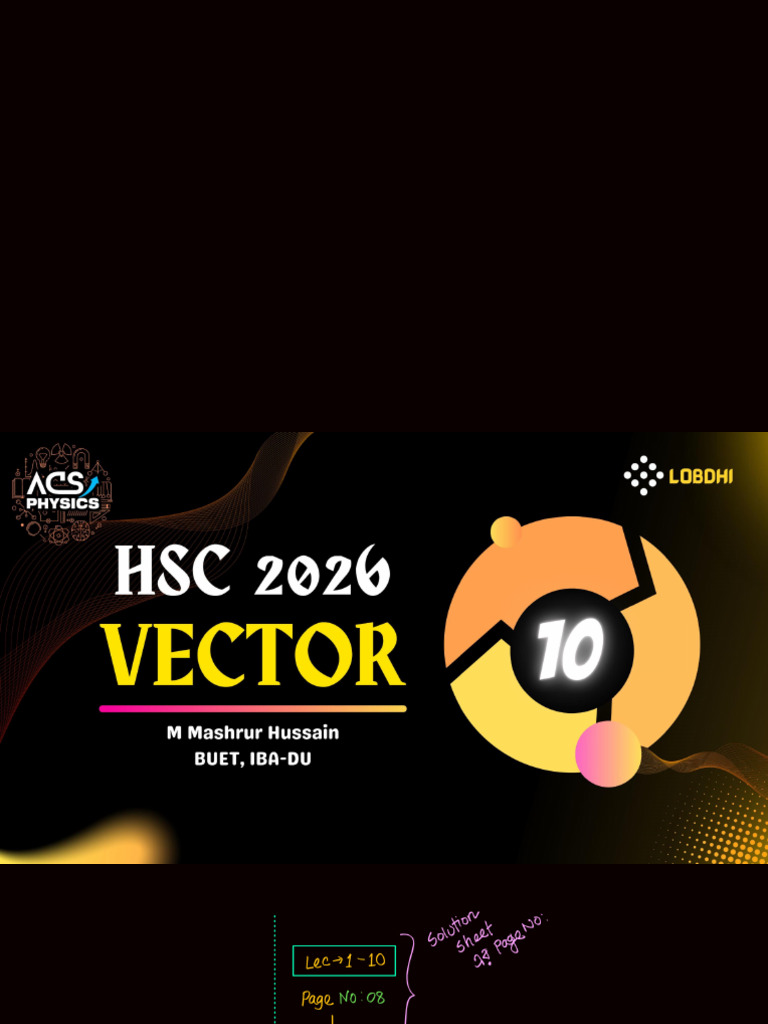 b2m26 Vector Lecture 10 | PDF