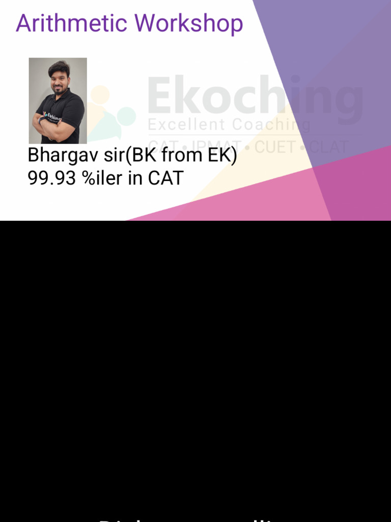 ArithmeticAMAworkshop (BKfromEK) (CAT25) (PLD&SICI) | PDF | Interest ...