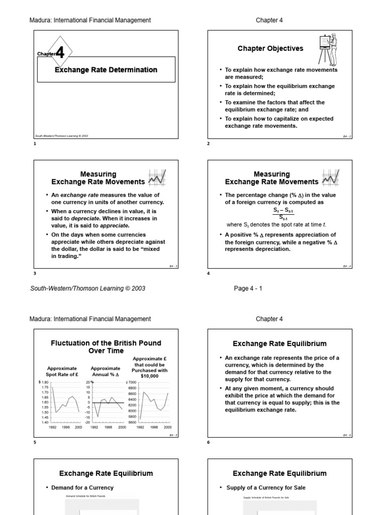 Exchange Rate Determination Explained | PDF | Exchange Rate | Currency ...