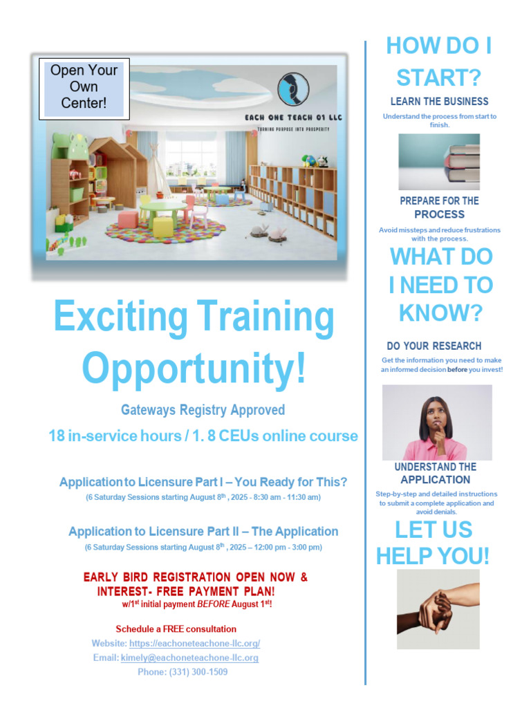Online Course for Licensure Preparation | PDF