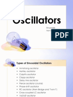 Oscillators: Sinusoidal Non Sinusoidal