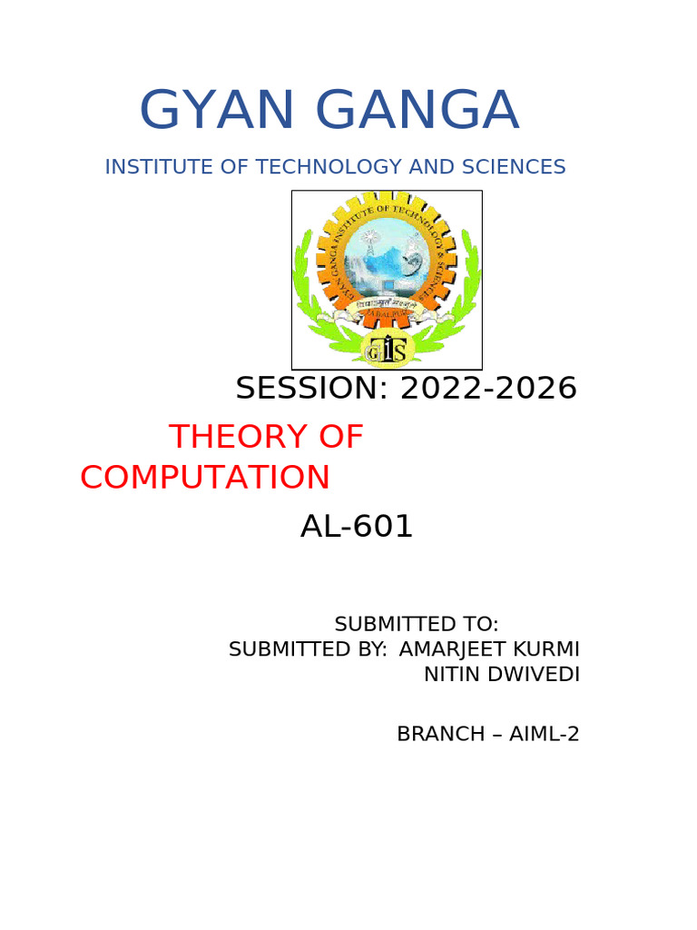 Nitin TOC | PDF