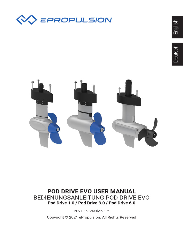 Pod Drive Evo User Manual Overview | PDF | Screw | Nut (Hardware)
