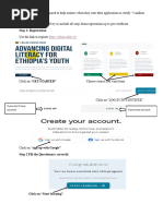 Register for Ethiopian Coders Initiative | PDF | Login | Information ...