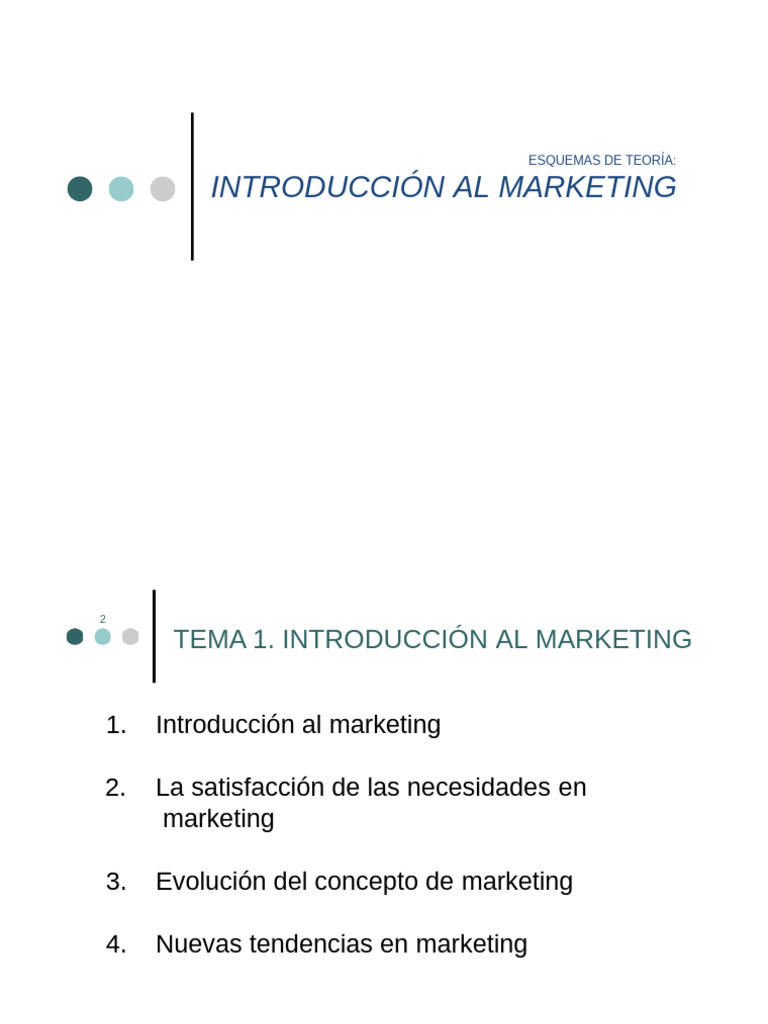 Introducción al Marketing y Estrategias | PDF | Marketing | Mercado ...