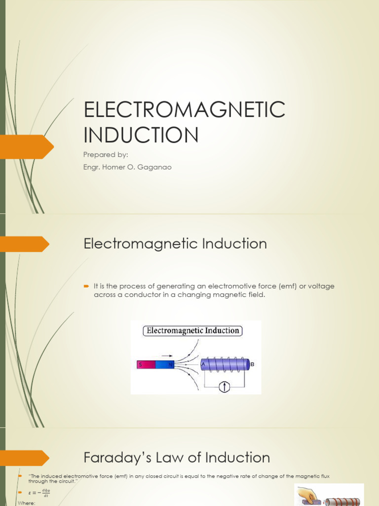 Understanding Electromagnetic Induction | PDF | Electromagnetic ...