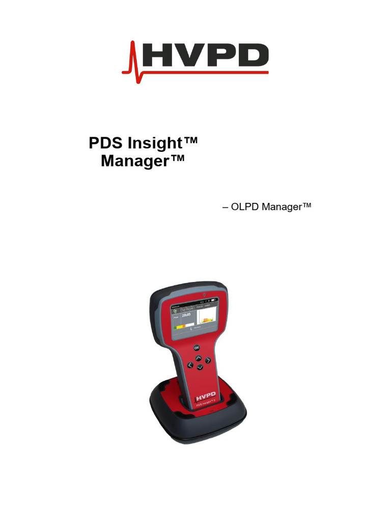 HVPD PDS Insight 2 User Manual | PDF | Electrical Engineering | Electronics