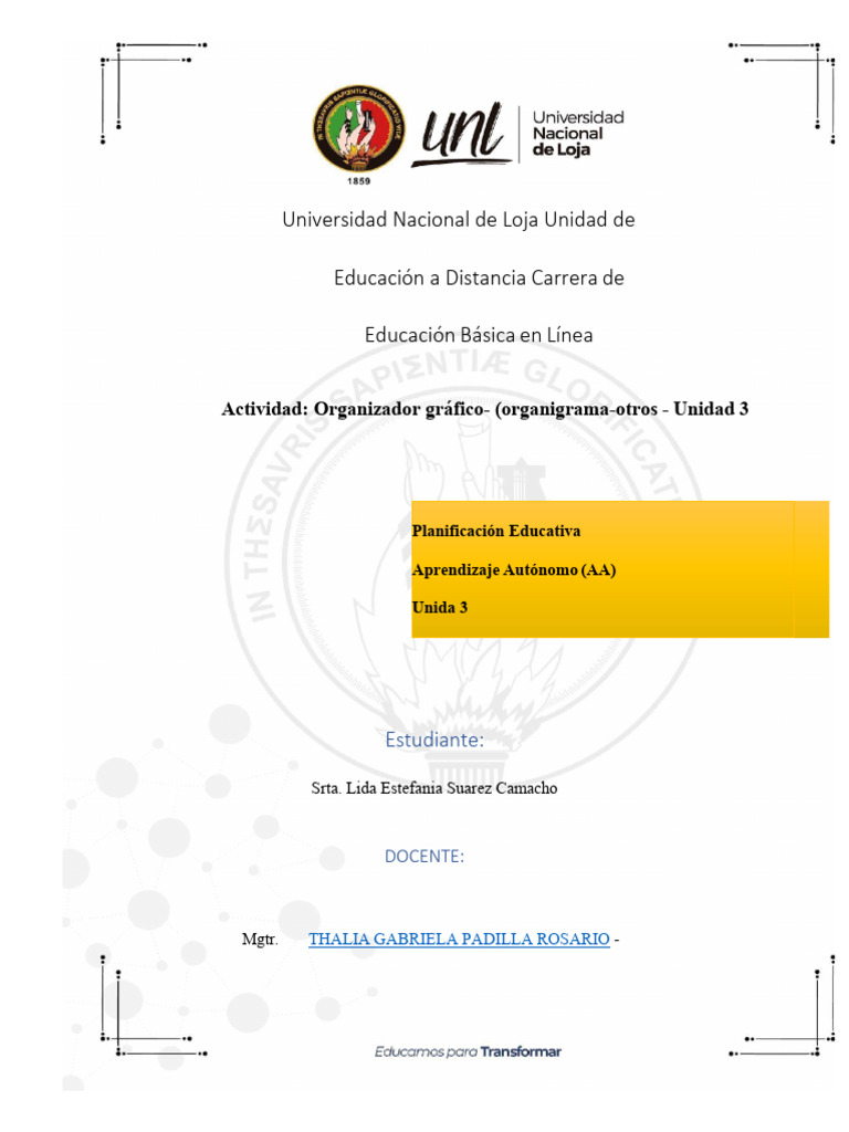 Actores y Roles en Planificación Educativa | PDF | Plan de estudios ...