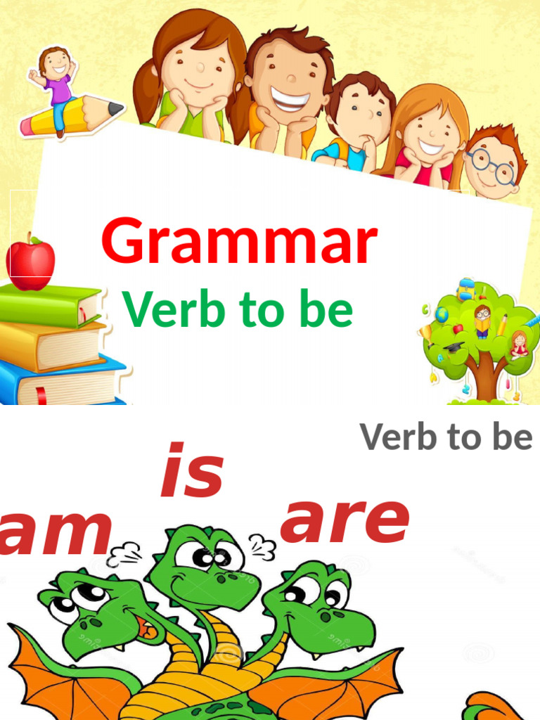 Verb To Be Flashcards PDF | PDF
