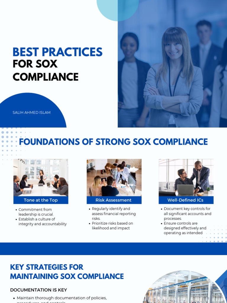 Lecture 16 - Best Practices For SOX Compliance | PDF