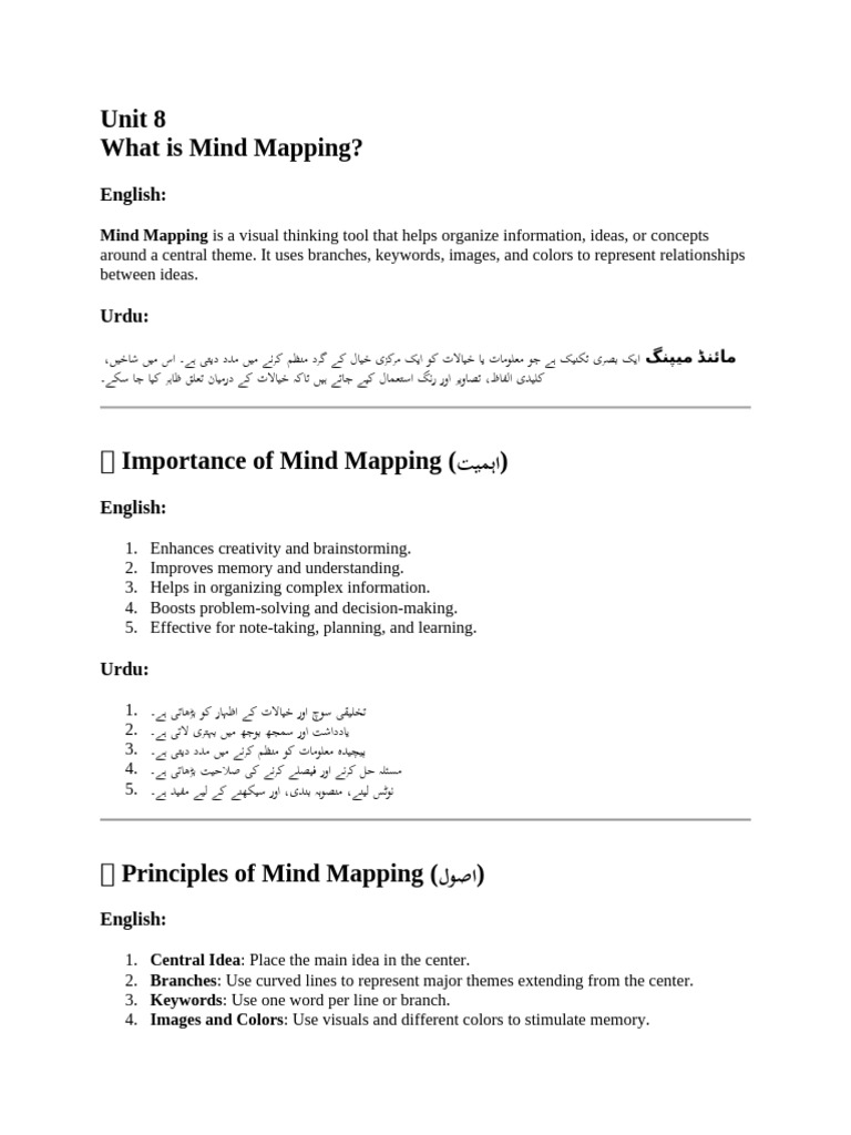 8611 Unit 8 Notes | PDF