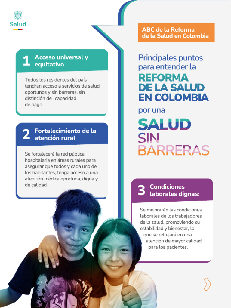 ABC Reforma Salud Colombia | PDF | Cuidado de la salud | Programas sociales
