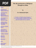 Download The Reconstruction of Religious Thought in Islam - Allama Iqbal by Raza SN8934381 doc pdf