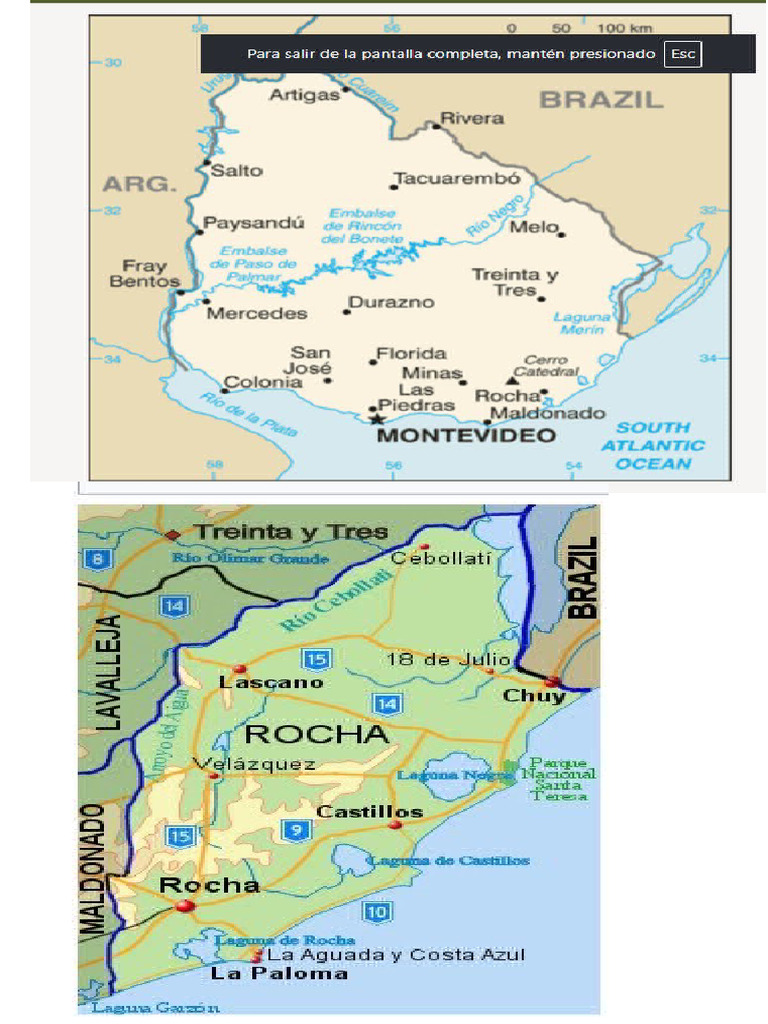 Mapa de Rocha | PDF