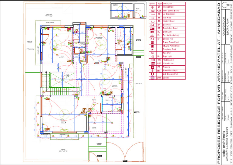 Ground Floor Electrical Layout | PDF