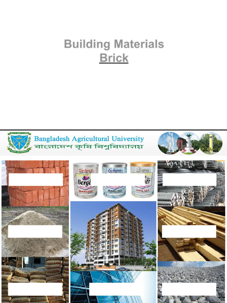 Overview of Brick Types and Quality | PDF | Brick | Clay