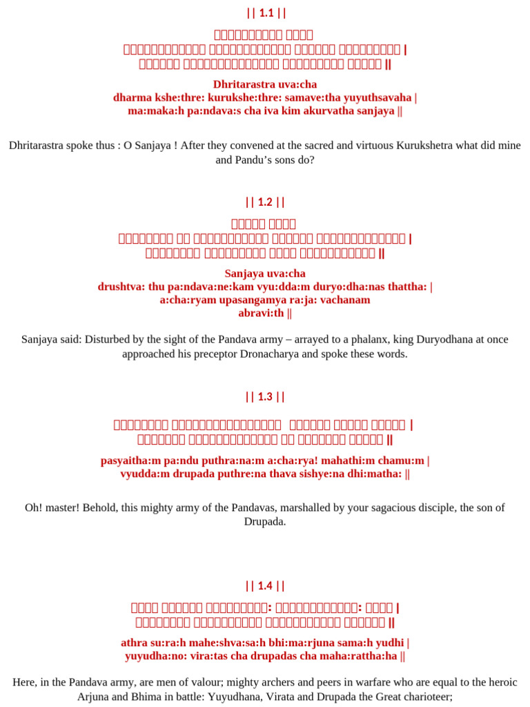 Chapter - 1 Final Reviewed 1 | PDF | Kurukshetra | Vaishnava Texts