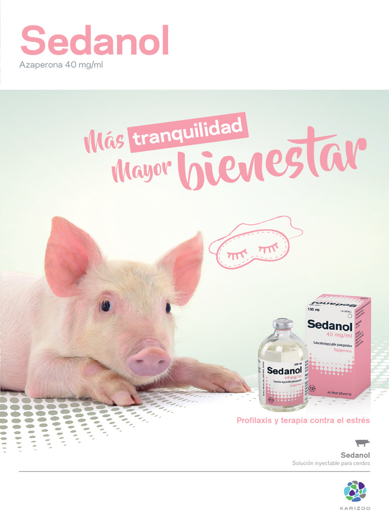 Azaperona para el bienestar porcino | PDF | Farmacología | Drogas