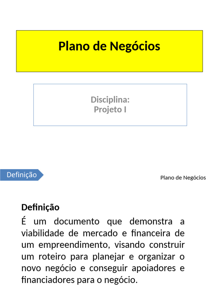 Guia Completo para Criar um Plano de Negócios | PDF | Business | Despesa