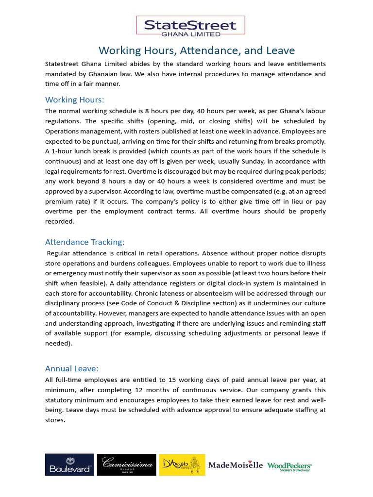 Annual Leave Guidelines for Nurses in Ghana | PDF | Performance ...