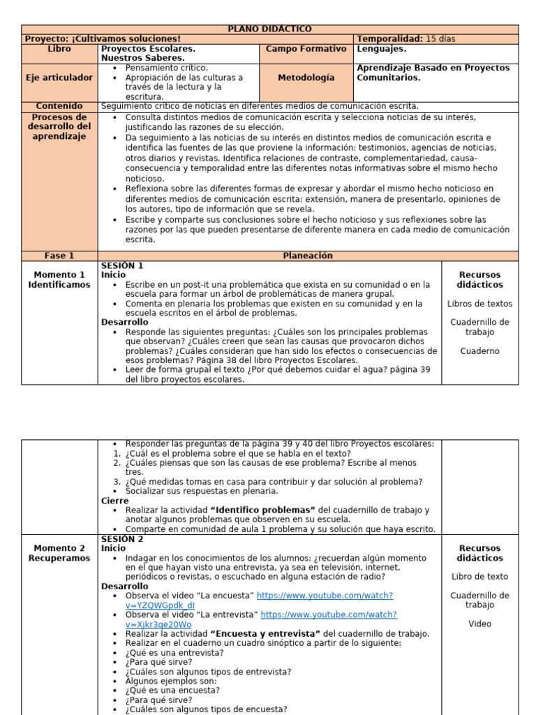 Semana Del 13 - 17 Ene 2025 | PDF | Suelo | Entorno natural