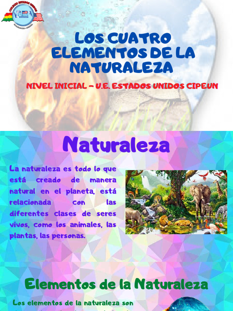 Cuatro Elementos de la Naturaleza | PDF