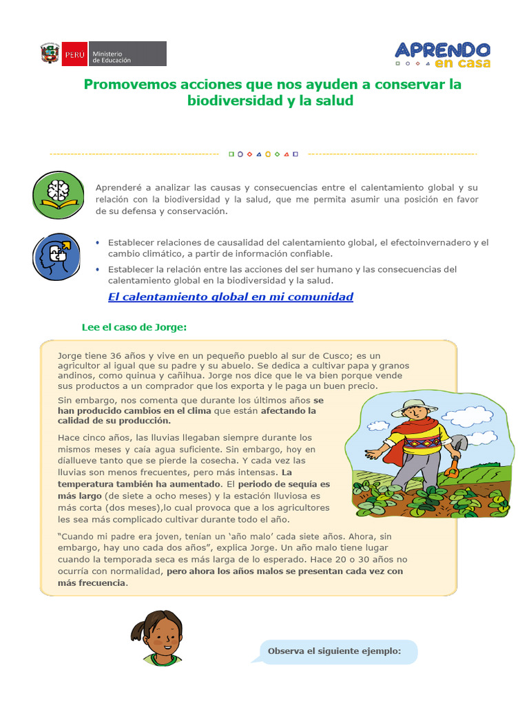 Impacto del Calentamiento Global en la Agricultura | PDF | Cambio ...