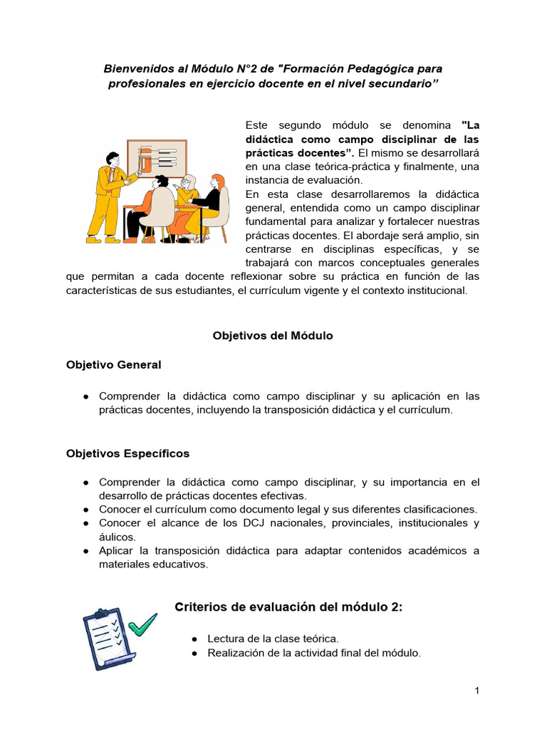Clase 2 | PDF | Plan de estudios | Enseñando