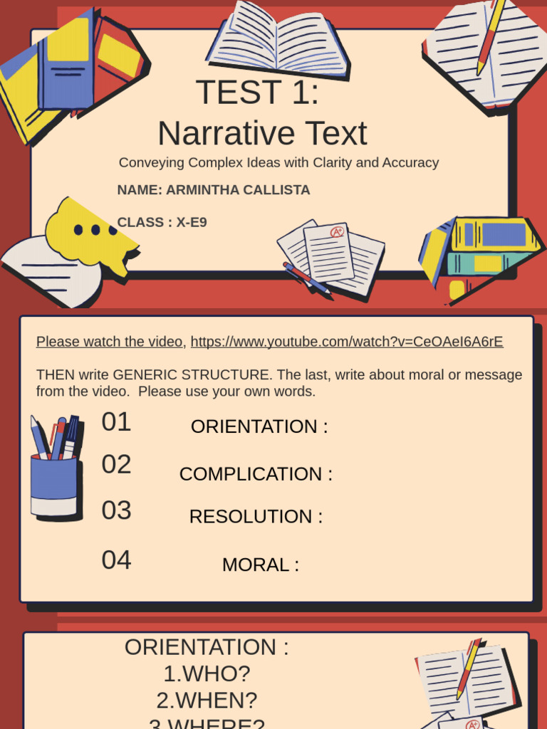 Narrative Text (Armintha Callista XE-9) | PDF | Linguistic Typology ...