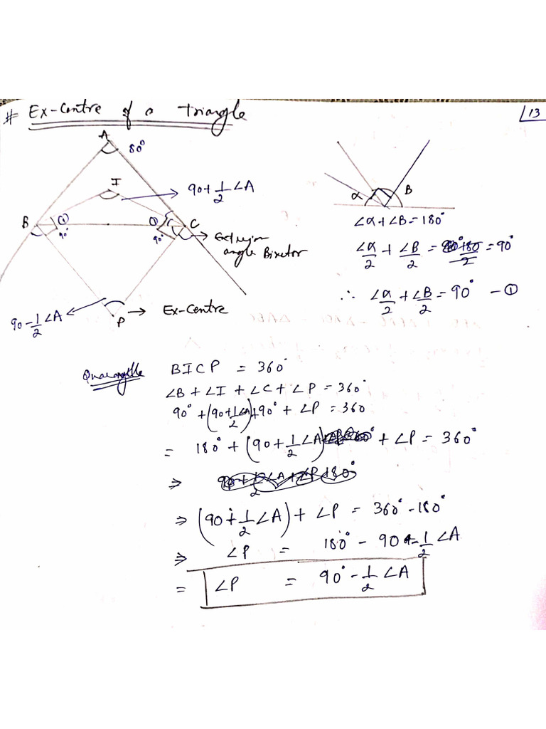 Triangle Notes 5 | PDF
