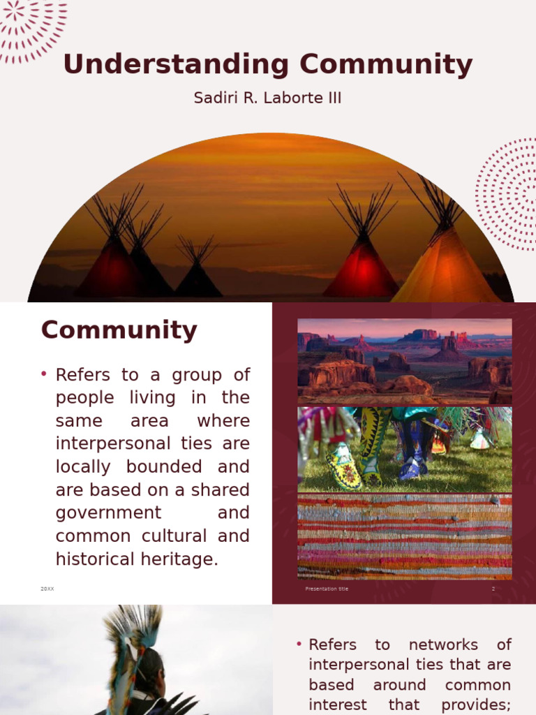 Understanding Community | PDF