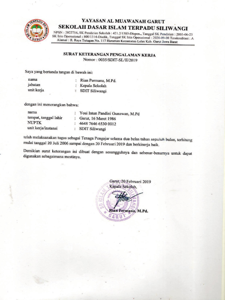 Paklaring | PDF