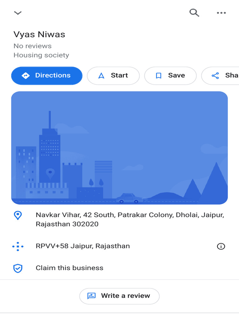 Vyas Niwas, Patrakar Colony, Dholai - Explore in Google Maps | PDF