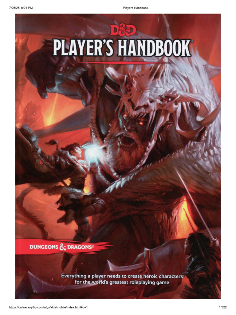2024 Players Handbook Overview | PDF