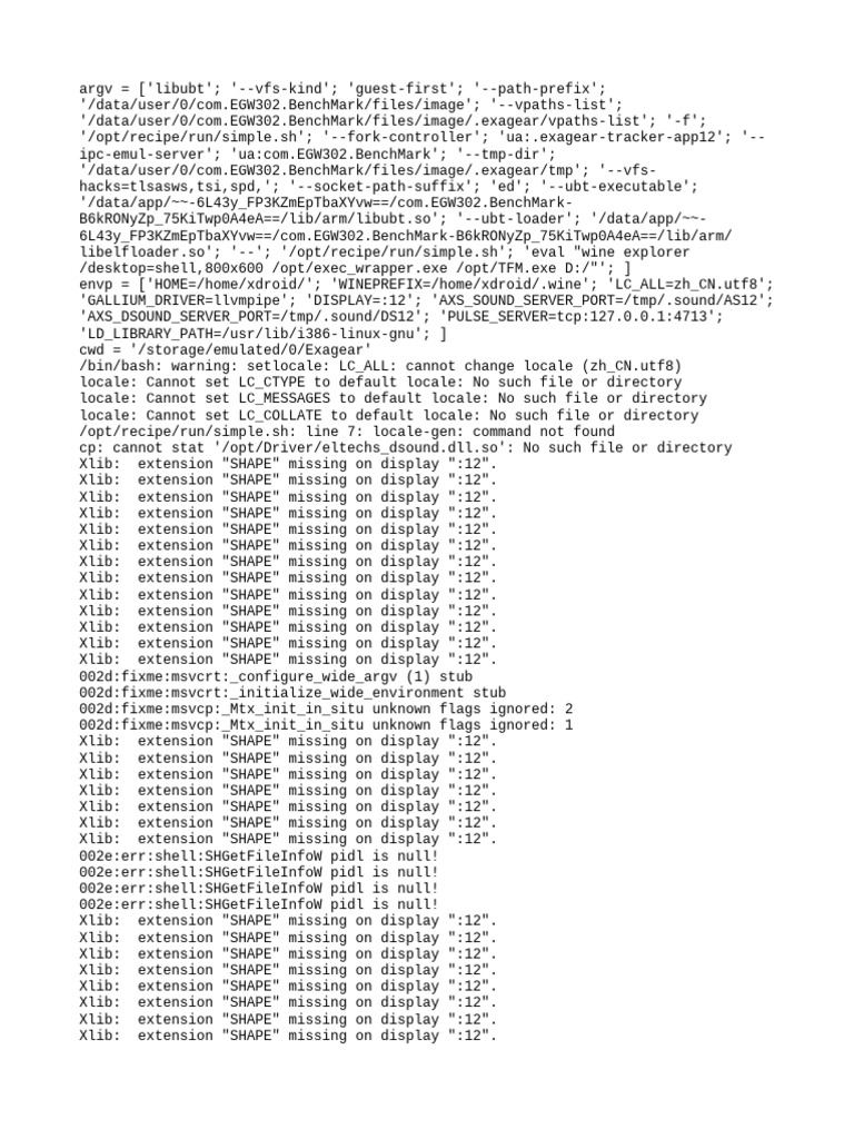 Exagear Command Execution Errors | PDF | System Software | Software