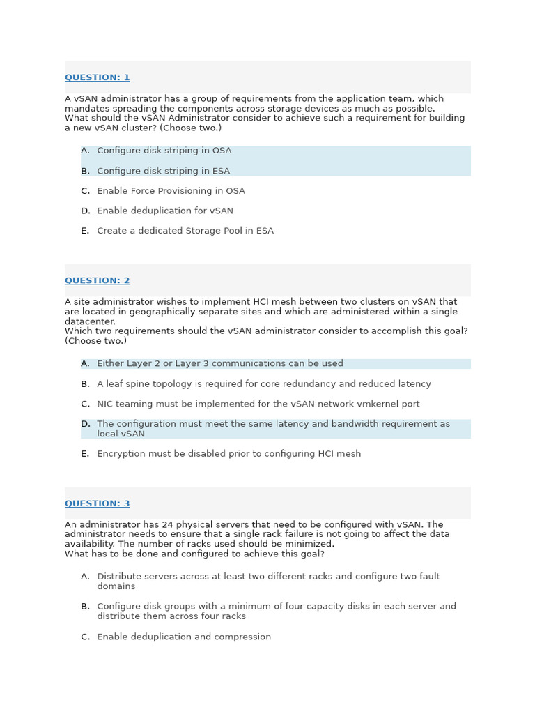 vSAN Administration Best Practices Guide | PDF | Virtual Machine ...