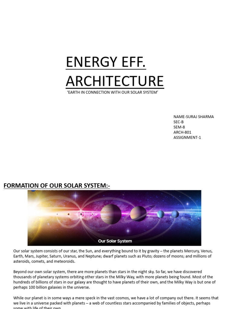 Earth and Its Solar System PDF | PDF | Solar System | Planets