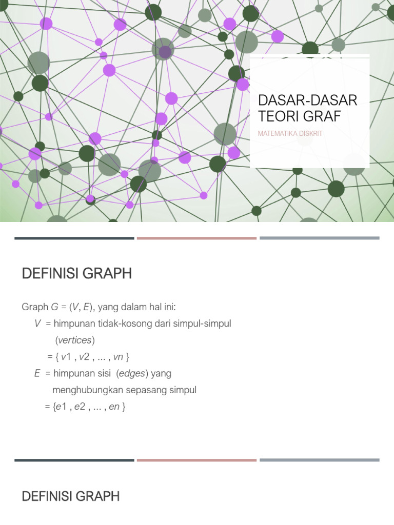 Dasar-Dasar Teori Graf Matematika | PDF